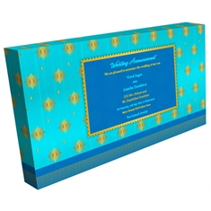 Wedding Announcement Gift Box Luxury Gold 6 Large Compartments